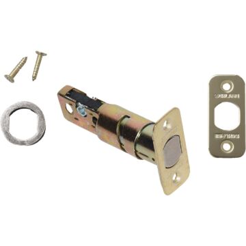 Schlage Interior Deadbolt Latch with 4 Round Corner Faceplates