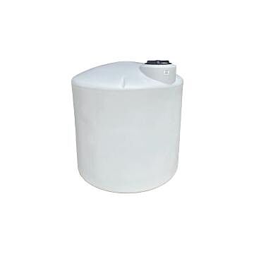 Norwesco 1550 gal Polyethylene White Vertical Storage Tank