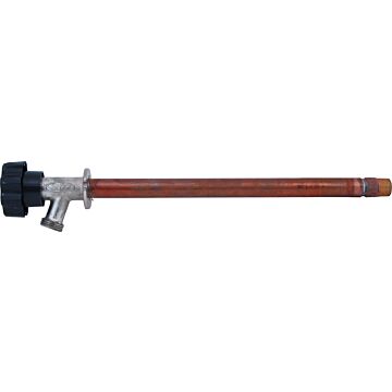 PRIER Products 12 in. Wall Hydrant w/ 1/2 in. Inlet