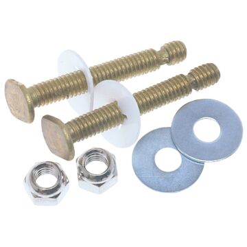 Do it Best Do it 5/16 In. x 2-1/4 In. Steel Toilet Bolts