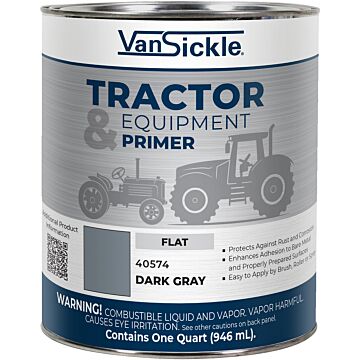 Van Sickle Tractor & Equipment Primer (Flat - Dark Gray) Quart