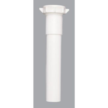 Do it Best Keeney 1-1/2 In. x 6 In. White Plastic Extension Tube
