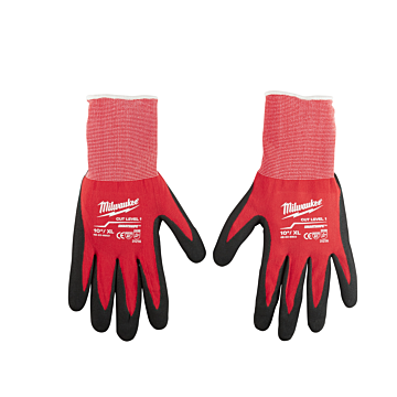 Cut Level 1 Nitrile Dipped Gloves - XL