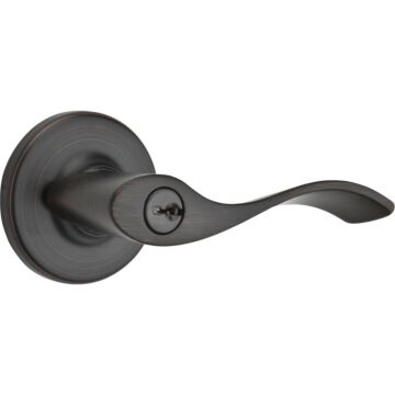 Kwikset Venetian Bronze Balboa Entry Door Lever 
