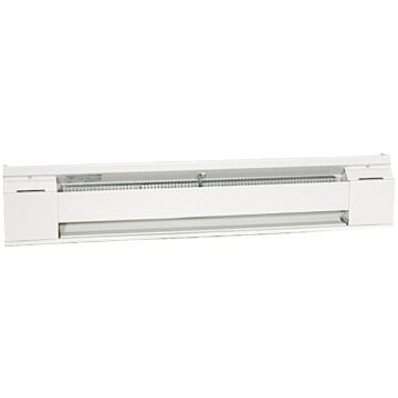 FAHRENHEAT Fahrenheat 36 In. 750W 240V Electric Baseboard Heater, Northern White