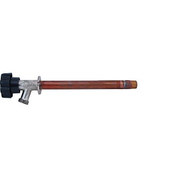 PRIER Products 8 in. Wall Hydrant w/ 1/2 in. Inlet