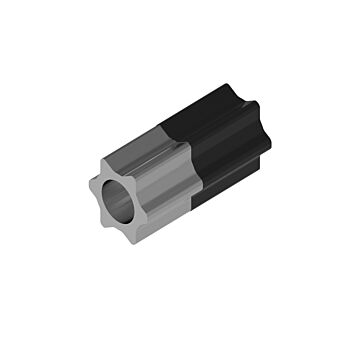 Weasler AW36-80 series star profile tube, coated tube