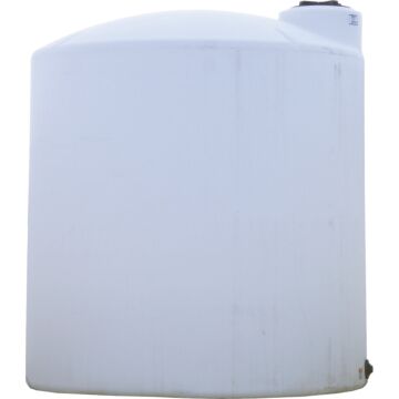 Norwesco 3000 gal Polyethylene White Storage Tank