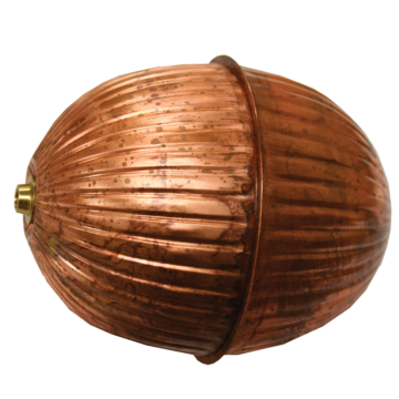 Jones Stephens 4" x 5" Copper Float Ball, Carton of 12