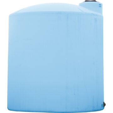Norwesco 3000 gal Polyethylene Blue Heavy Weight Storage Tank
