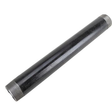 ProSource BN 2X18-S Pipe Nipple, 2 in, Male, Steel, SCH 40 Schedule, 18 in L