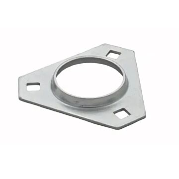 Manitou Manufacturing 1/2 in 9/16 in 5/8 in 3-3/16 in Steel 3-Hole Flangette