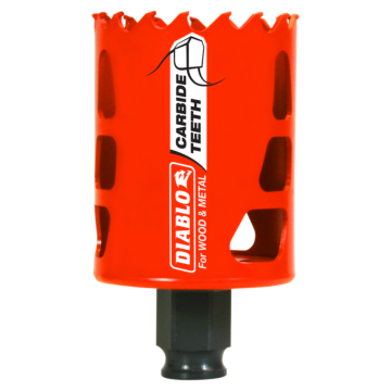 2 in. (51mm) Carbide-Tipped Wood & Metal Holesaw