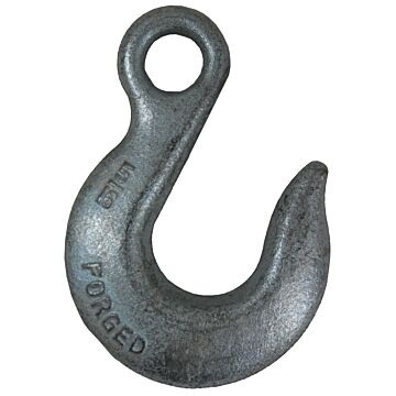 5/16 in 2875 lb Grade 43 Steel Eye Slip Hook