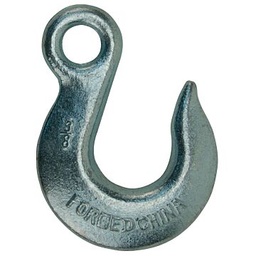 3/8 in 4000 lb Grade 43 Steel Eye Slip Hook