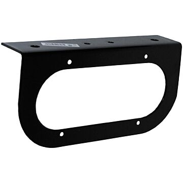 Peterson Right-Angle Oval Mounting Bracket (Black)