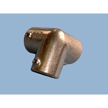 J C DENIER CO 1 in Aluminum Slip-On Elbow