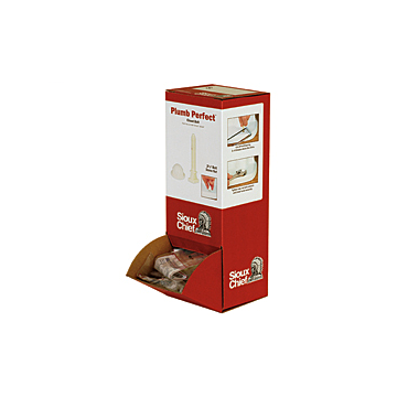 Sioux Chief 425-PBJ 2 1/2" bolt, 2/bag, 50 bar-coded bags/dispenser box PlumbPerfect™ Closet Bolts