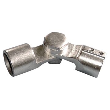 J C DENIER CO Aluminum Adjustable Elbow - 1-1/4 in.