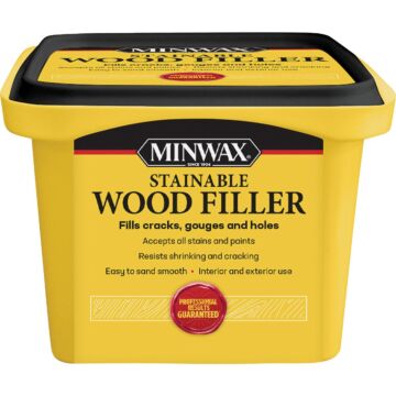 Minwax Stainable Natural Wood Filler - 16 oz