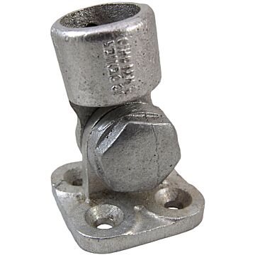 J C DENIER CO Aluminum Adjustable Flange - 1-1/4 in.