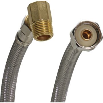 Fluidmaster Universal Fit Braided Stainless Steel Dishwasher Connector - 60 in. L