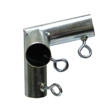 Cover Me P3J-1 1 in Galvanized Steel 3-Way Low/Slope Peak Side End