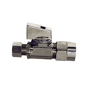 Danco 1/2 CPVC Outlet x 3/8 in. Comp. Inlet Straight Stop