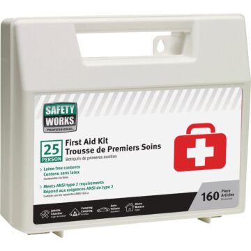 Safety Works Professional First Aid Kit (160-Piece)