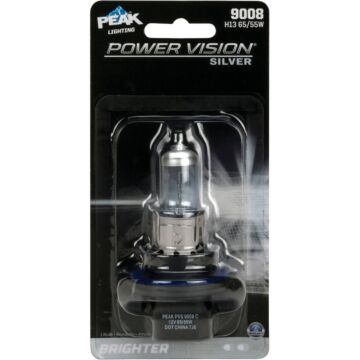 PEAK Power Vision Silver 9008 H13 12.8V Automotive Bulb