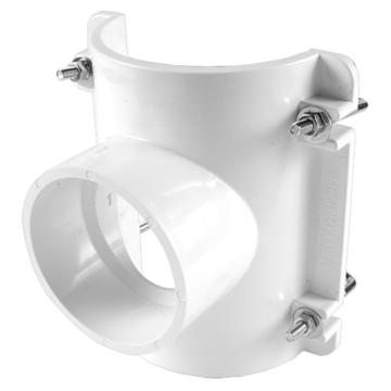 OATEY Oatey® 4 in. x 3 in. PVC Saddle Tee Kit