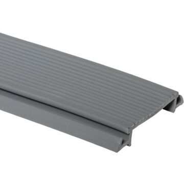 M-D Building Products 1-1/2 In. x 3/4 In. x 36 In. Gray Vinyl Replacement Insert for Heavy Duty Thresholds