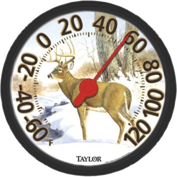 Taylor 13-1/2" Fahrenheit -60 To 120 Outdoor Wall Thermometer