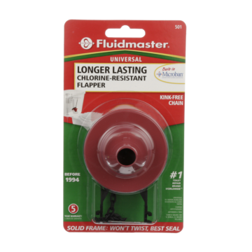 FLUIDMASTER Universal Longer Lasting Chlorine-Resistant 2” Flapper (Best for 3.5 GPF+)