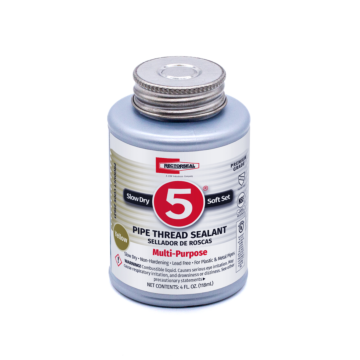 Rectorseal Corp. RectorSeal No.5 25631 Pipe Thread Sealant, Soft Setting, Slow Drying, 4 oz