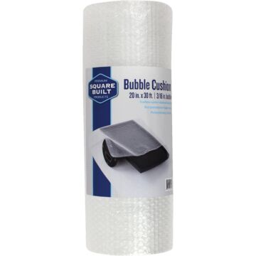 Square Built 20 In. x 30 Ft. x 3/16 In. Thick Bubble Cushion Wrap