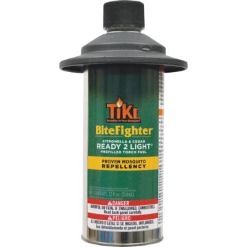 Tiki BiteFighter 12 Oz. Metal Replacement Canister with Torch Fuel