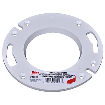 Oatey PVC Closet Flange Spacer (White)