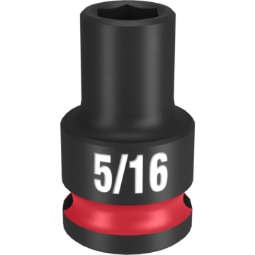 Milwaukee SHOCKWAVE™ Impact Duty 3/8" Drive 5/16" Standard 6 Point Socket