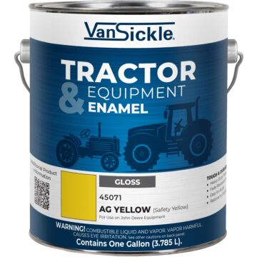 grandPa！　ROBUST RSC-53ML Van Sickle Tractor & Equipment Enamel (Gloss - Ag Yellow) Quart