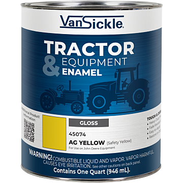 Van Sickle Tractor & Equipment Enamel Gloss Ag Yellow Quart