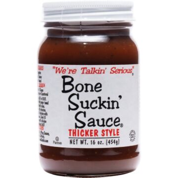 Bone Suckin' 16 Oz. Honey & Molasses Thicker Style Barbeque Sauce