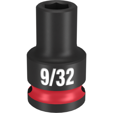 Milwaukee SHOCKWAVE™ Impact Duty 3/8" Drive 9/32" Standard 6 Point Socket