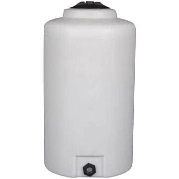 Norwesco 65 gal Polyethylene White Storage Tank