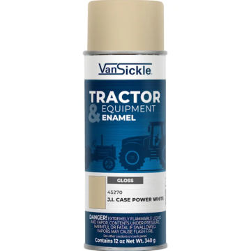 Van Sickle Tractor & Equipment Enamel Spray (Gloss - J.I. Case Power White) 12 oz