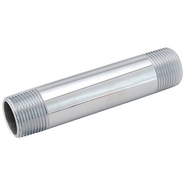 Anderson Metals Chrome Pipe Nipple - 3/8 in. x 6 in.