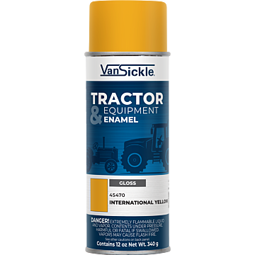 Van Sickle Tractor & Equipment Enamel Gloss International Yellow Aerosol