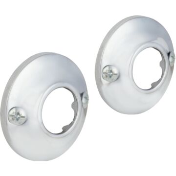 Do it Best Chrome Shower Rod Flange (2pk)