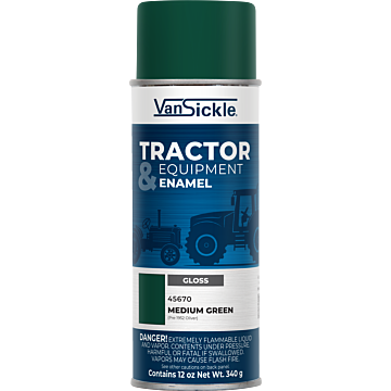 Van Sickle Tractor & Equipment Enamel Spray (Gloss - Medium Green) 12 oz
