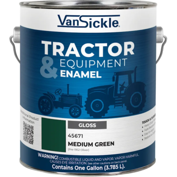 Van Sickle Tractor & Equipment Enamel (Gloss - Medium Green) Quart